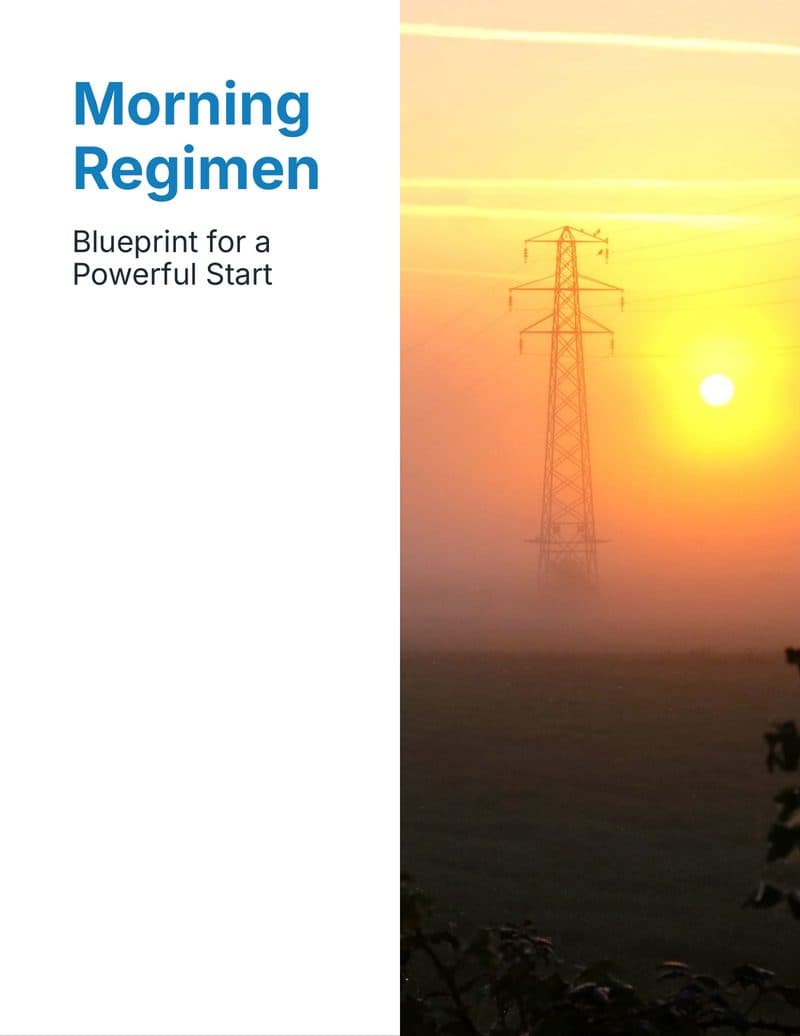 Cover of the Firebrand Morning Regimen PDF