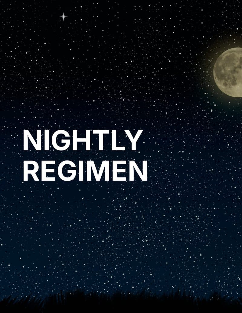 Cover of the Firebrand Nightly Regimen PDF